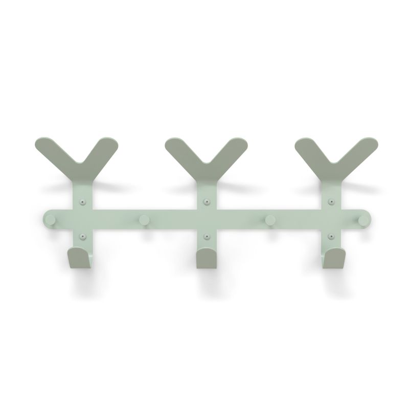 Kapstok Frondo 3 haken Dusty Green