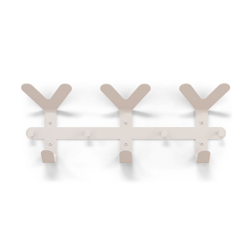 Kapstok Frondo 3 haken Silky Taupe