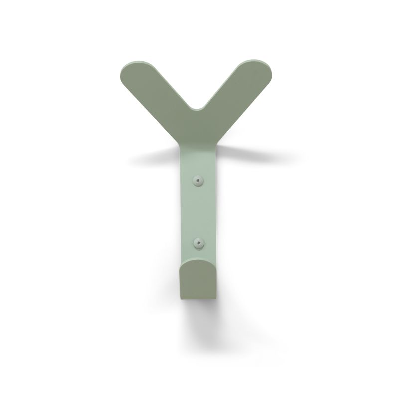 Kapstok Frondo 1 haak Dusty Green