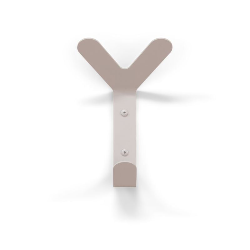 Kapstok Frondo 1 haak Silky Taupe