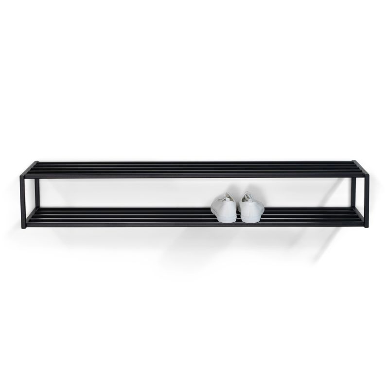 Schoenenrek School120 cm Zwart