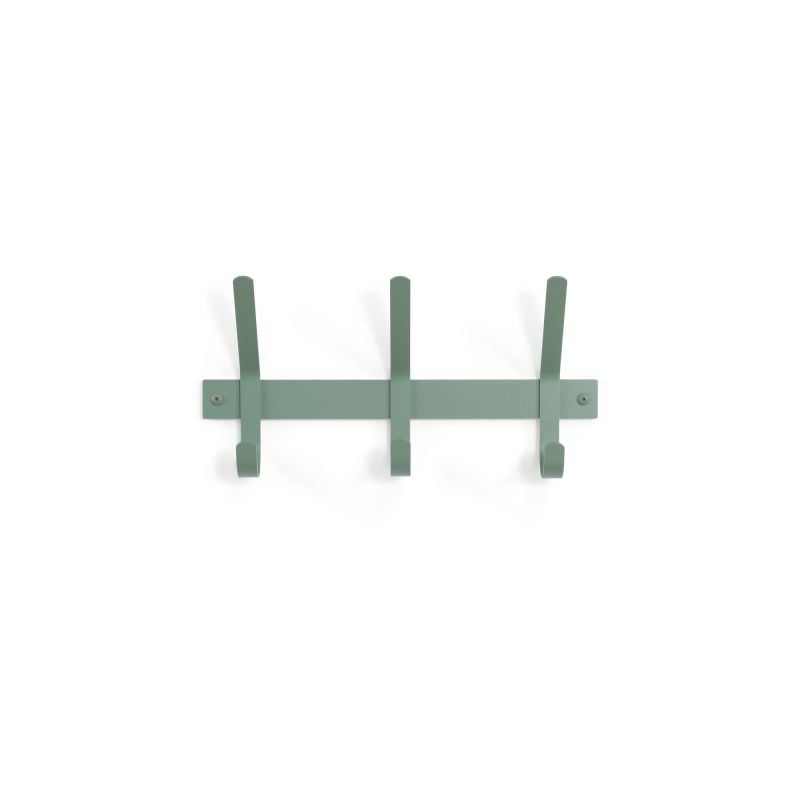 Kapstok Duke 3 haken Dusty Green