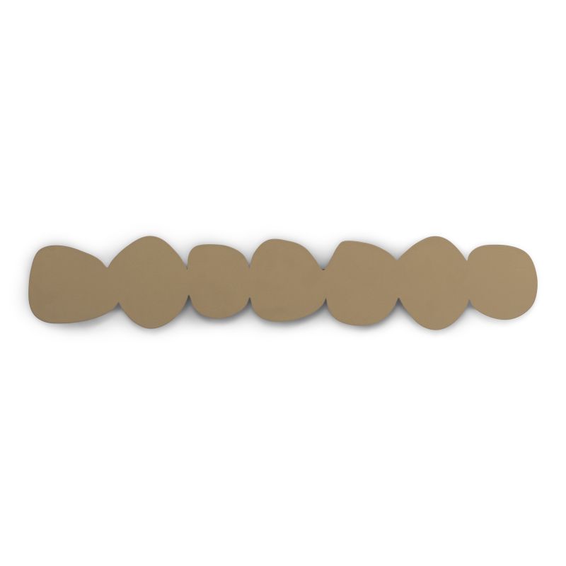 Kapstok Tumulo 7 haken Champagne