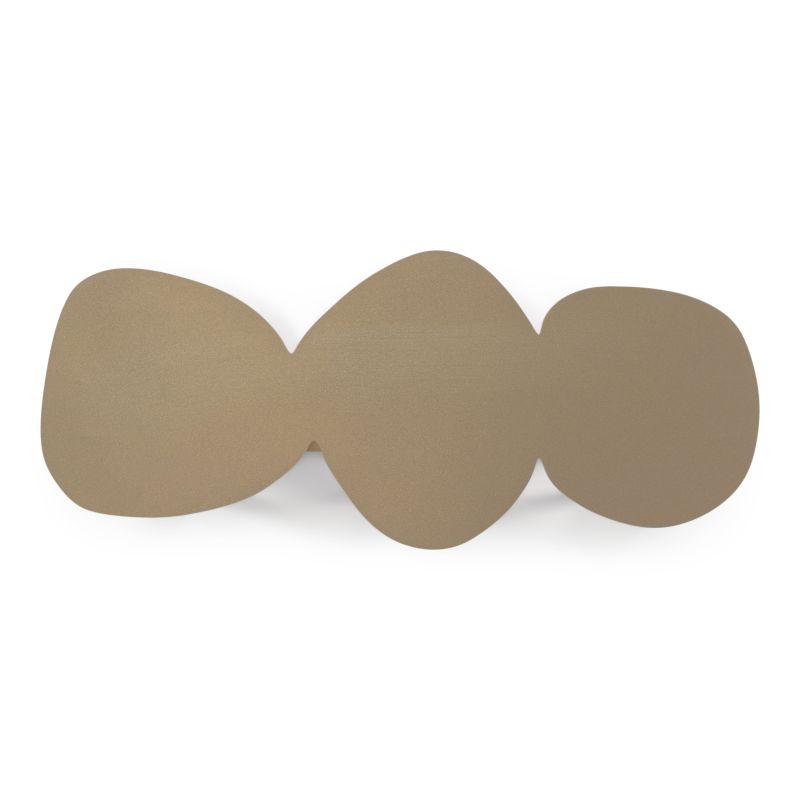Kapstok Tumulo 3 haken Champagne