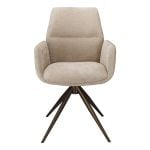 Eetkamerstoel Willow met bronze onderstel