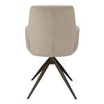 Eetkamerstoel Willow met bronze onderstel