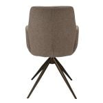 Eetkamerstoel Willow met bronze onderstel