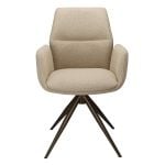 Eetkamerstoel Willow met bronze onderstel