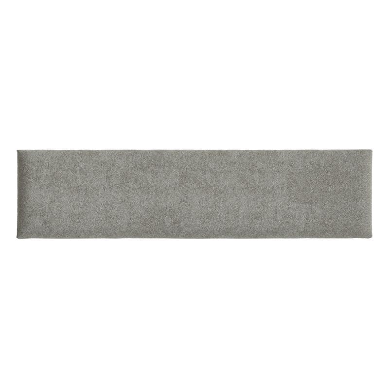 Wandkussen Sicuro Lichtgrijs 30x120 cm