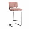 Bar chair high Operator - old pink