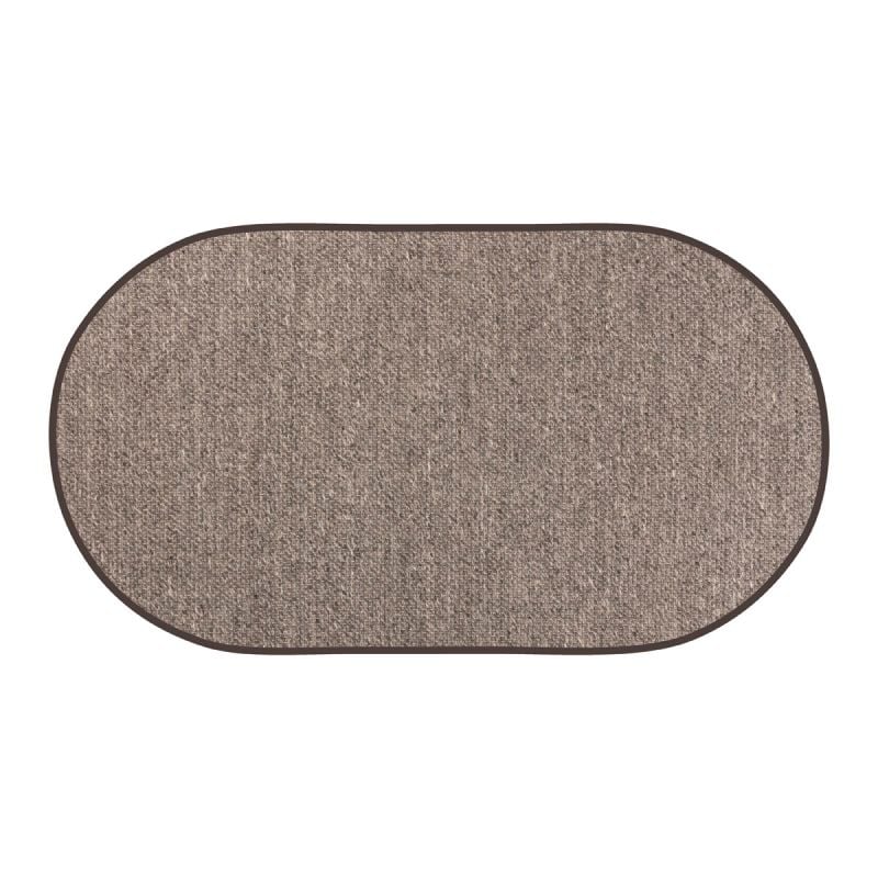 Vloerkleed Dova ovaal grijs 23