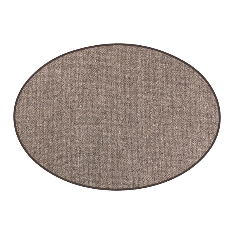 Vloerkleed Dova ellips grijs 23