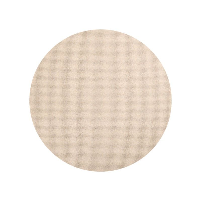 Vloerkleed Hera rond creme 11
