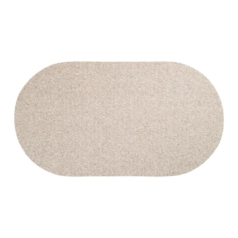 Vloerkleed Hera ovaal taupe 16