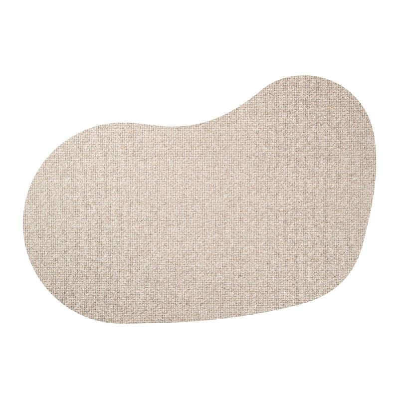Vloerkleed Hera organisch gespiegeld taupe 16