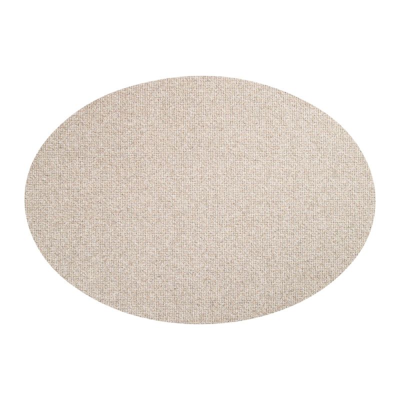 Vloerkleed Hera ellips taupe 16
