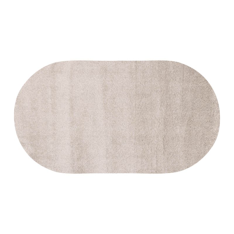 Vloerkleed Lira ovaal lichtgrijs 21
