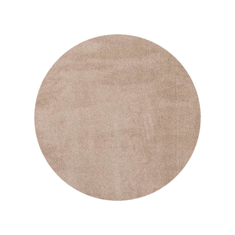 Vloerkleed Lira rond beige 13