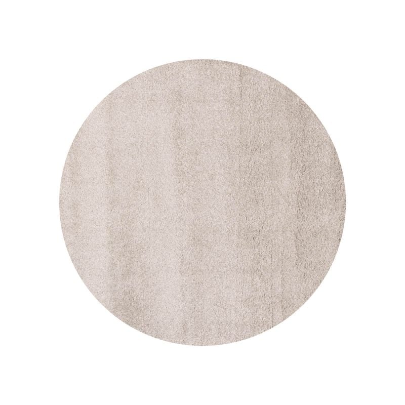Vloerkleed Lira rond lichtgrijs 21