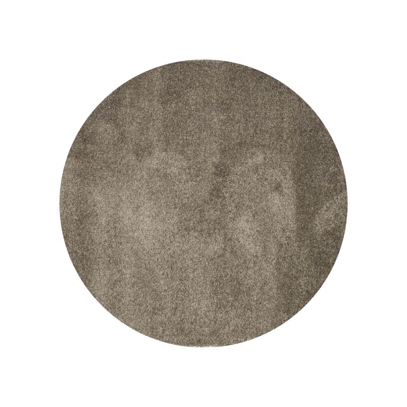 Vloerkleed Lira rond grijs 23