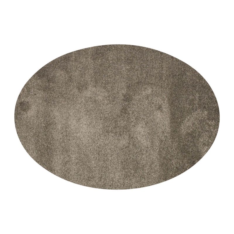 Vloerkleed Lira ellips grijs 23