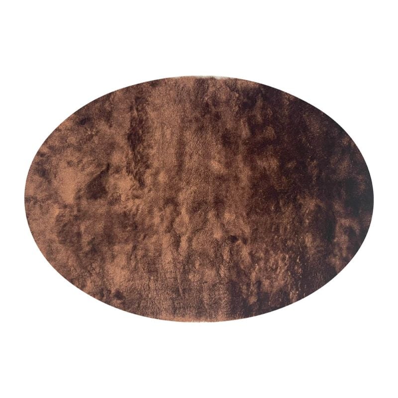 Vloerkleed Leya ellips marsala 68