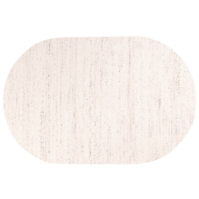 Vloerkleed Bodil ovaal wit 240x340 cm