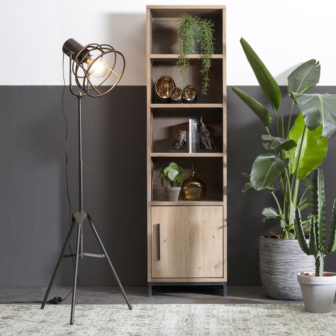 Vloerlamp Giovanni donker brons