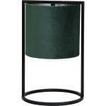 Tafellamp Savea 35cm hoog zwart en donkergroen