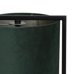 Tafellamp Savea 35cm hoog zwart en donkergroen
