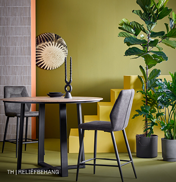 Eijffinger behang Terra 391513 in Trendhopper interieurstyling.