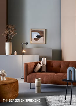 Naturel pastel interieur bij Trendhopper is sereen en sprekend