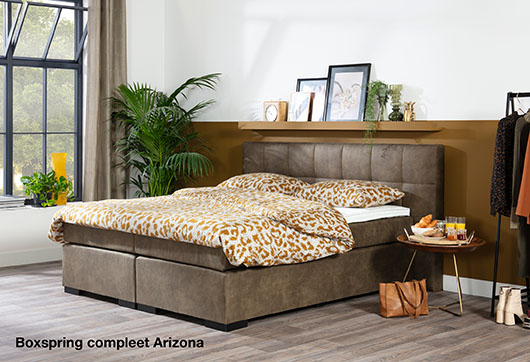 Boxspring compleet Arizona bij budget home store