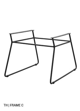 Trendhopper eetkamerstoel stoelpoten frame C