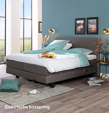 Elektrische boxspring Luxor bij budget home store