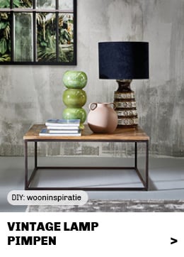 vintage lamp pimpen doe het zelf met Trendhopper