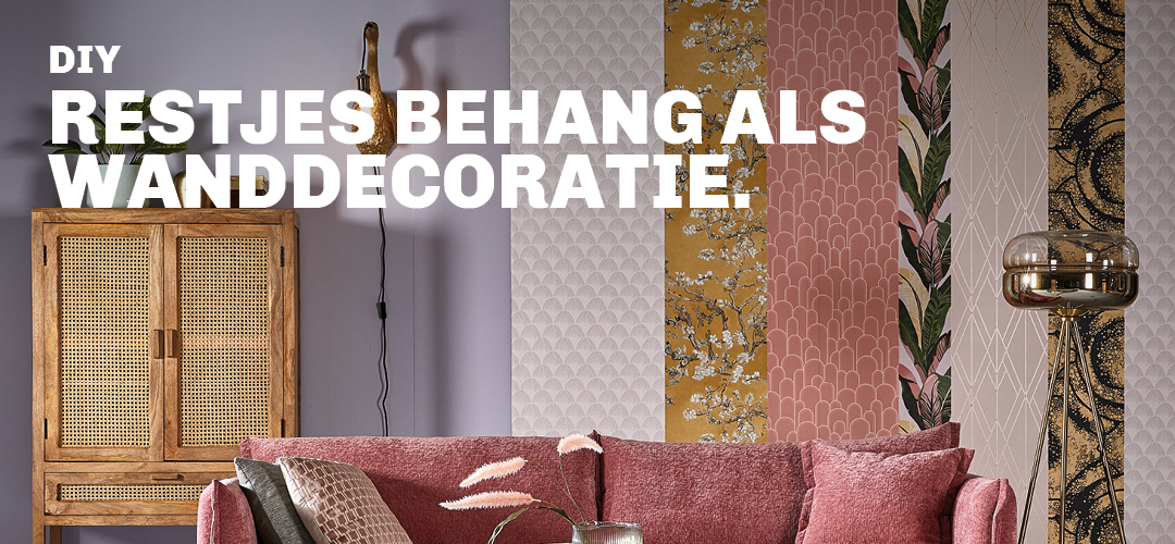 Inspiratie voor DIY wanddecoratie met behang bij Trendhopper