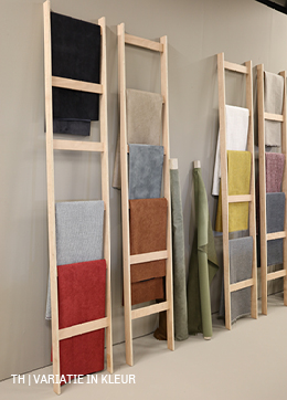 veel kleuren stof in duurzame collectie Trendhopper