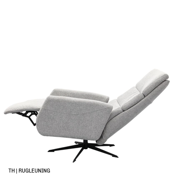 Verstelbare verstelbare rugleuning bij trendhopper relaxfauteuil 