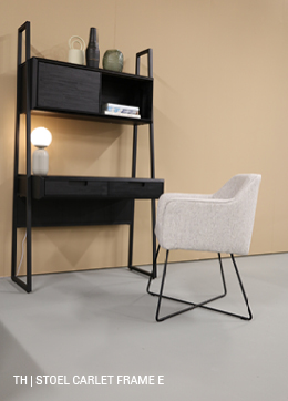 Trendhopper eetkamerstoel Carlet frame E