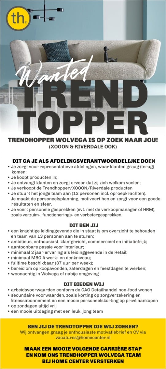 werken bij TH Wolvega
