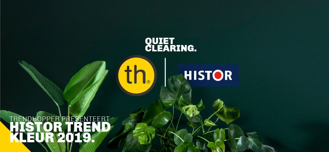 Histor Trendkleur 2019 bij Trendhopper #quietclearing #trend #kleuren #groen #interieur #verf